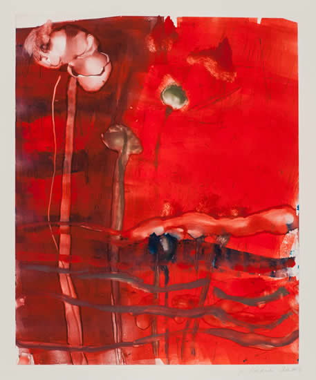 monotype titled - Red Country