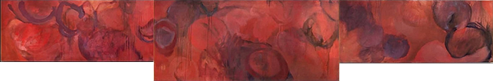painting titled - Red